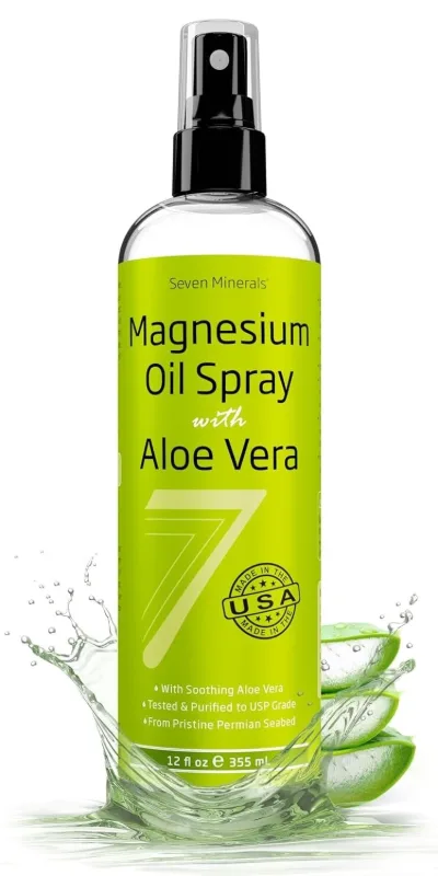 Seven Minerals Magnesium Oil with Aloe Vera